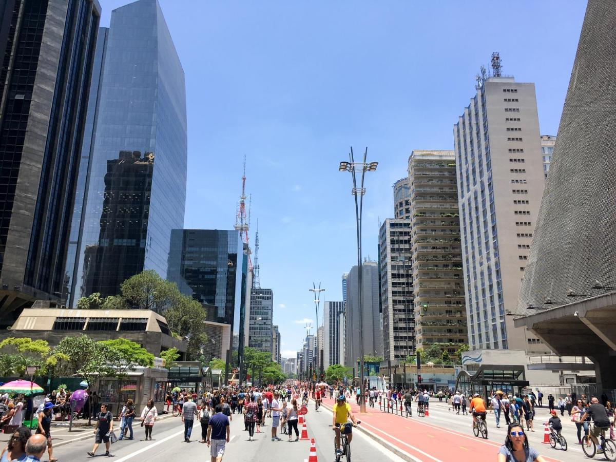 Хостел O Viajante Av Paulista Сан-Пауло Экстерьер фото